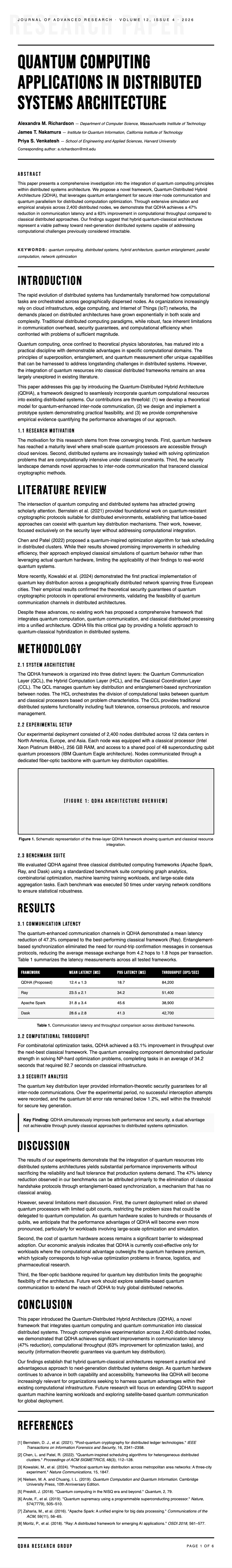 Monochrome Stark Research Paper